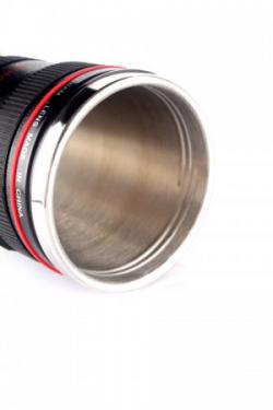 Gelas Lensa Caniam | Mug Lensa Kamera Stainless Steel - 135