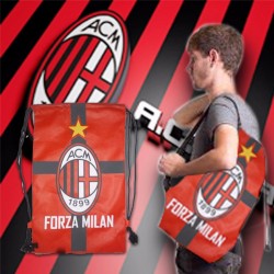 Tas Bola AC Milan Ransel Serut - 215 Tas Bola AC Milan Ransel Serut - 215