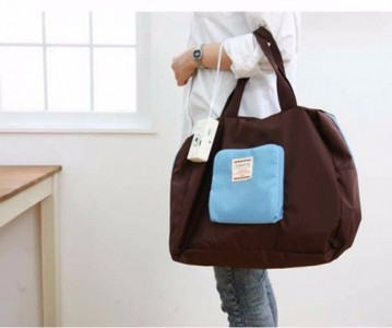 Tas Belanja Lipat Street Shopper Bag Shopping Bag in Wallet Korea Unik - 038