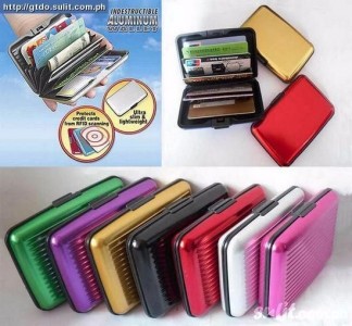 Dompet Kartu Alumunium Anti Air | Card Caddy Wallet - 160