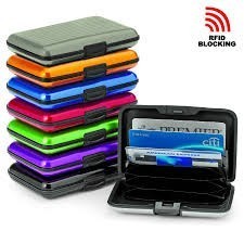 Dompet Kartu Alumunium Anti Air | Card Caddy Wallet - 160
