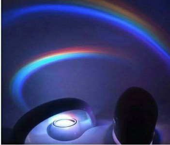 Lampu Tidur Proyektor Pelangi Rainbow Projector Lamp – 342 Lampu Tidur Proyektor Pelangi Rainbow Projector Lamp – 342