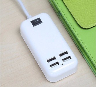 Charger USB 4 Port Kabel Panjang 4 in 1 buat Cas Handphone Ipad - 375 Charger USB 4 Port Kabel Panjang 4 in 1 buat Cas Handphone Ipad - 375
