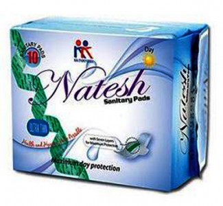 Pembalut Natesh Day Use Cantik Lapisan CD Unik Menstruasi Harian Mens - 500