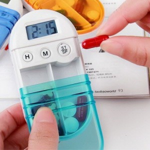 Kotak Alarm Obat Medicine Alarm Box Pengingat Waktu Minum - 506