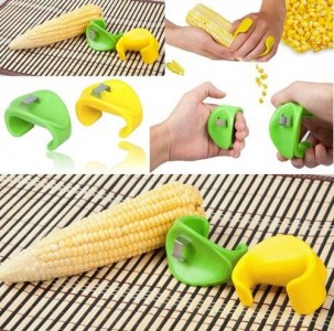 Pisau Serut Perontok Biji Jagung Alat Praktis Magic Peeling Corn Unik - 545