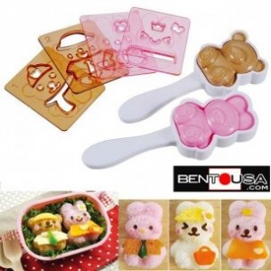 Cetakan Nasi Bear Kelinci - 541