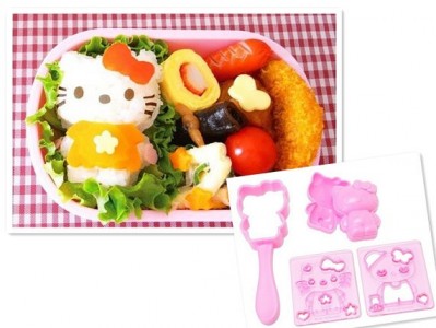 Hello Kitty Rice Mold 1 Set Original Sanrio - 536  