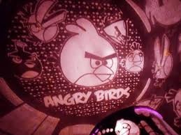 Lampu Karakter Angry Birds Koleksi Proyektor Star Master - 637