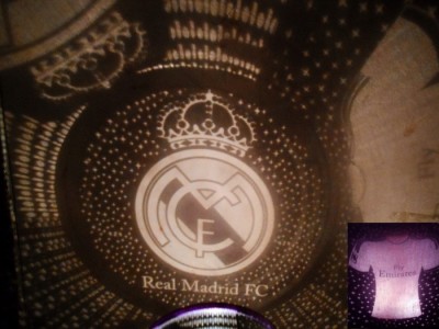 Lampu Tidur Klub Bola Liga Spanyol Barcelona Real Madrid - 691