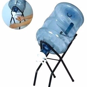 Rak Galon Aqua Stainless Model Duduk Tinggi Plus Kran Murah Surabaya - 554