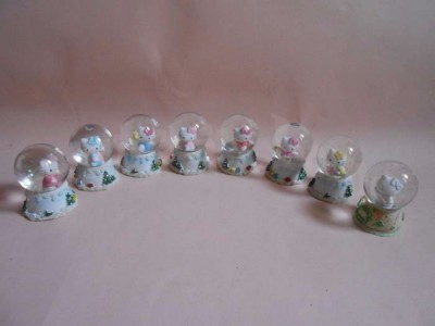 Lampu Bola Souvenir Kristal Karakter - 434