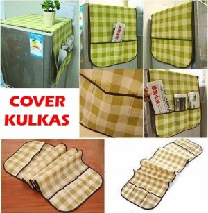 Cover Kulkas Organizer Taplak Penutup Lemari Es Meja Serbaguna � 903