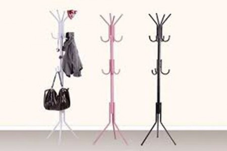 Stand Hanger Standing Hanger Gantungan Multifungsi Serbaguna Jilbab Hijab Tas Baju - 915
