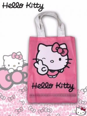 Goodie Bag Hello Kitty Tas Tenteng Ultah HK Murah - 475