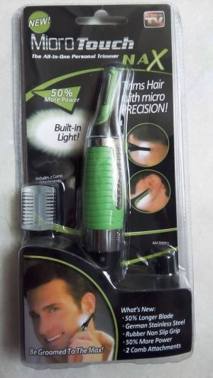 Alat Cukur Bulu Rambut Elektrik Micro Touch Nax Trims - 069 Alat Cukur Bulu Rambut Elektrik Micro Touch Nax Trims - 069