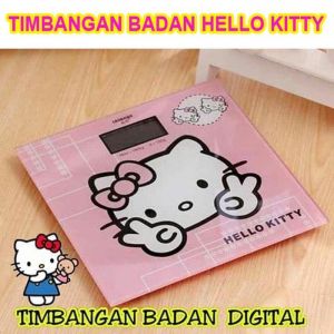 Timbangan Digital Hello Kitty Timbangan Badan HK Personal Weight Scale Karakter Motif  – 803