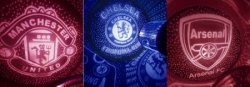 Lampu Tidur Proyektor Klub Bola Inggris Manchester United Arsenal Chelsea Premier League - 638