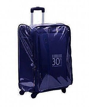 Sarung Koper Transparan 26 Inci Tanggung Cover Troli Travel Trolley Bag Pelindung Tas – 345B
