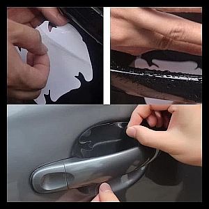 Stiker Anti Gores Pelindung Gagang Mobil Pintu Car Handle Sticker Aksesoris Variasi  Mobil – 780