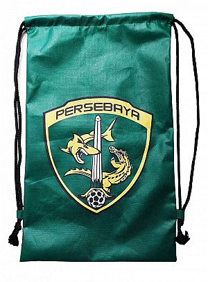 Tas Serut Persebaya Surabaya Ransel Bola Bonek Mania Backpack Green Force Merchandise Lokal Indonesi