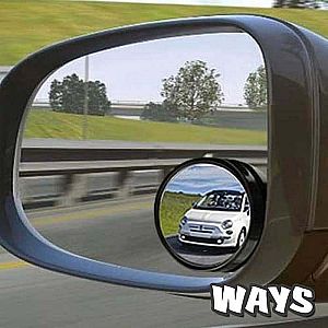 Kaca Bulat Kaca Spion Tambahan Mobil Motor Blind Spot Mirror Car – 623