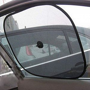 Tirai Tabir Surya Mobil Oval Tirai Jendela Mobil isi 2 Pcs Car Sun Shield – 701