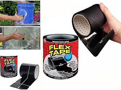 Flex Tape 4' Isolasi Ajaib Super Kuat Strong Rubberized Waterproof Serbaguna – 515