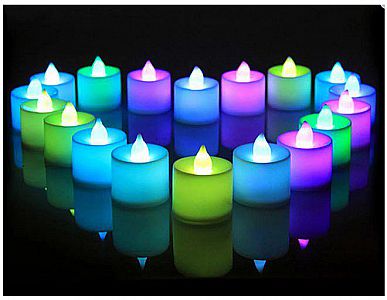 Lampu Lilin 5 cm Elektrik Candle Light Lamp Lilin Elektrik Dekorasi Interior – 482