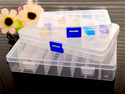 Kotak Penyimpanan Aksesoris Obat Serbaguna isi 10 Bahan Plastik Kotak Simpan Wadah – 357