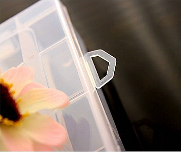 Kotak Penyimpanan Aksesoris Obat Serbaguna isi 10 Bahan Plastik Kotak Simpan Wadah – 357