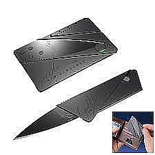 Pisau Lipat Kartu Sinclair Cardshap Hidden Knife Sinclair Stainless Steel Camping Kemah – 203
