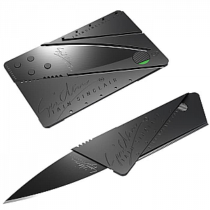 Pisau Lipat Kartu Sinclair Cardshap Hidden Knife Sinclair Stainless Steel Camping Kemah – 203