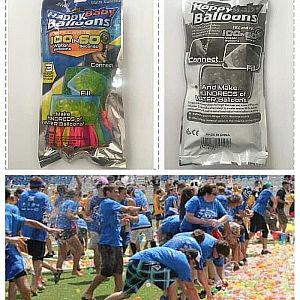Magic Bunch Water Baloon Battle Balon Air Mainan Perang Bom 111 pcs Main Seru -&nbsp; A34 