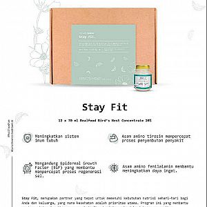 Realfood Stay Fit Sarang Burung Walet Original Kualitas Tinggi Botol Biru – A08