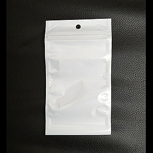 Plastik Klip Ziplock Putih 10 cm x 18 cm Tempat Wadah Aksesoris Perhiasan Cincin Kalung – A55