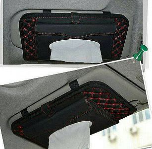Tempat Tissue & CD Mobil Wadah Tisu Universal Car Holder Box Organizer – A72