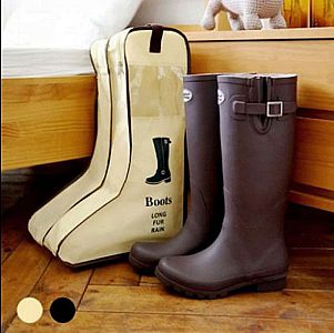 Boots Cover Tinggi Panjang Tas Sepatu Besar Pelindung Bot Travel Shoes Bag – A84