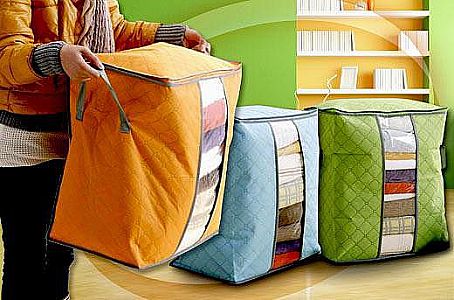 Storage Box Selimut Tempat Penyimpanan Pakaian Baju Multifungsi Serba Guna &ndash; 592