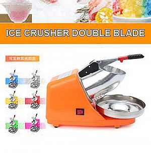 Ice Crusher Double Blade Mesin Serut Es Pisau Dobel Alat Penyerut Es &ndash; A117