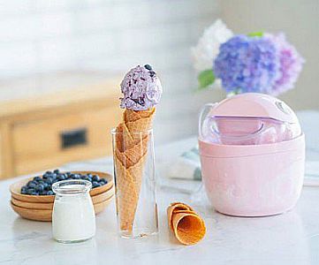 Ice Cream Maker Mai’s Kitchen Mai Machine Mesin Es Krim Elektrik Outlet -  A118