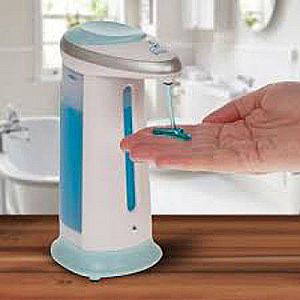 Dispenser Sabun Cair Magic Soap Dispenser Otomatis Cuci Tangan Cair Wastafel – A148