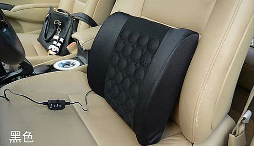 Bantal Mobil Pijat Travel Car Massage Pillow Bantalan Punggung Terapi Pegal – 011