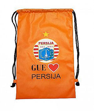 Tas Serut Persija Jakarta FC Jaya Gue Persija Ransel Klub Bola Backpack – A162