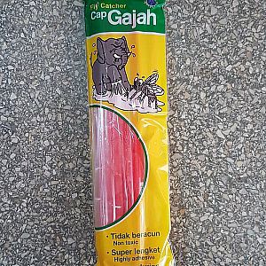 Lem Lalat Stick Cap Gajah isi 12 pcs 1 set Anti Serangga Super Lengket – A191