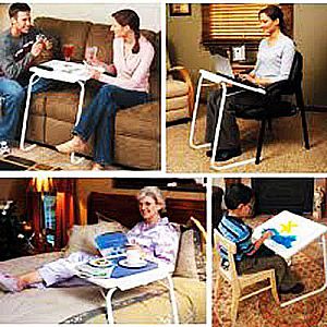 Table Mate 2 Meja Serbaguna Multi Fungsi Multipurpose Laptop Belajar Foldable Desk – 074