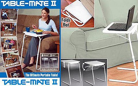 Table Mate 2 Meja Serbaguna Multi Fungsi Multipurpose Laptop Belajar Foldable Desk – 074