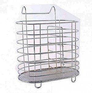 Rak Sendok Stainless Gantung Alat Penyimpan Peralatan Makan Kitchen Set Shelves  – 413