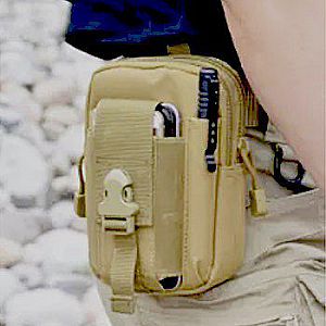 Tas Handphone Pinggang Dompet Sarung HP Army Tactical Case Corak Serbaguna &ndash; A308