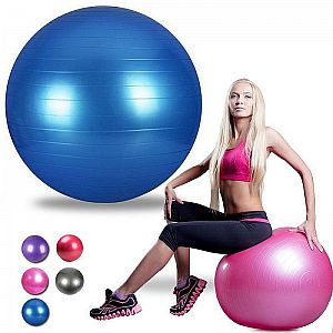 Yoga Gym Ball Alat Bantu Fitness Training Pelangsing Olahraga Terapi – A328